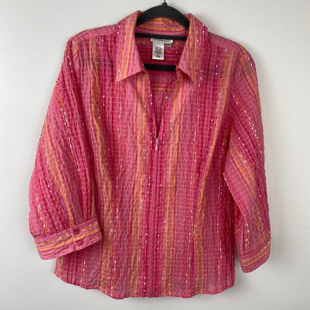 Coldwater Creek, Light jacket/top, 3/4 sleeves. Size PL
